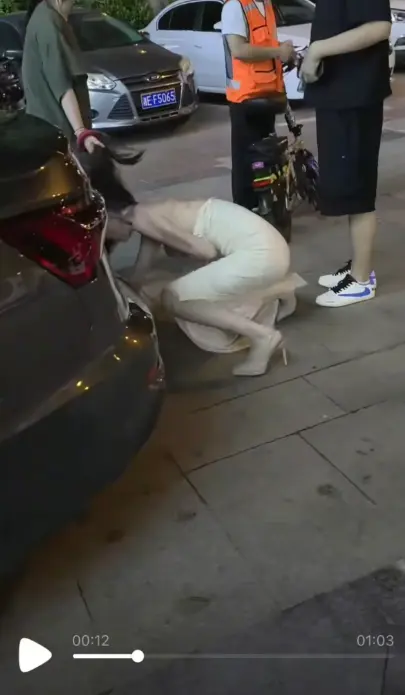《白裙女子被抓头发跳河》1080P高清在线观看-白裙女子被抓头发跳河事件完整梳理-湘E白裙女子跳河求生后续无广告