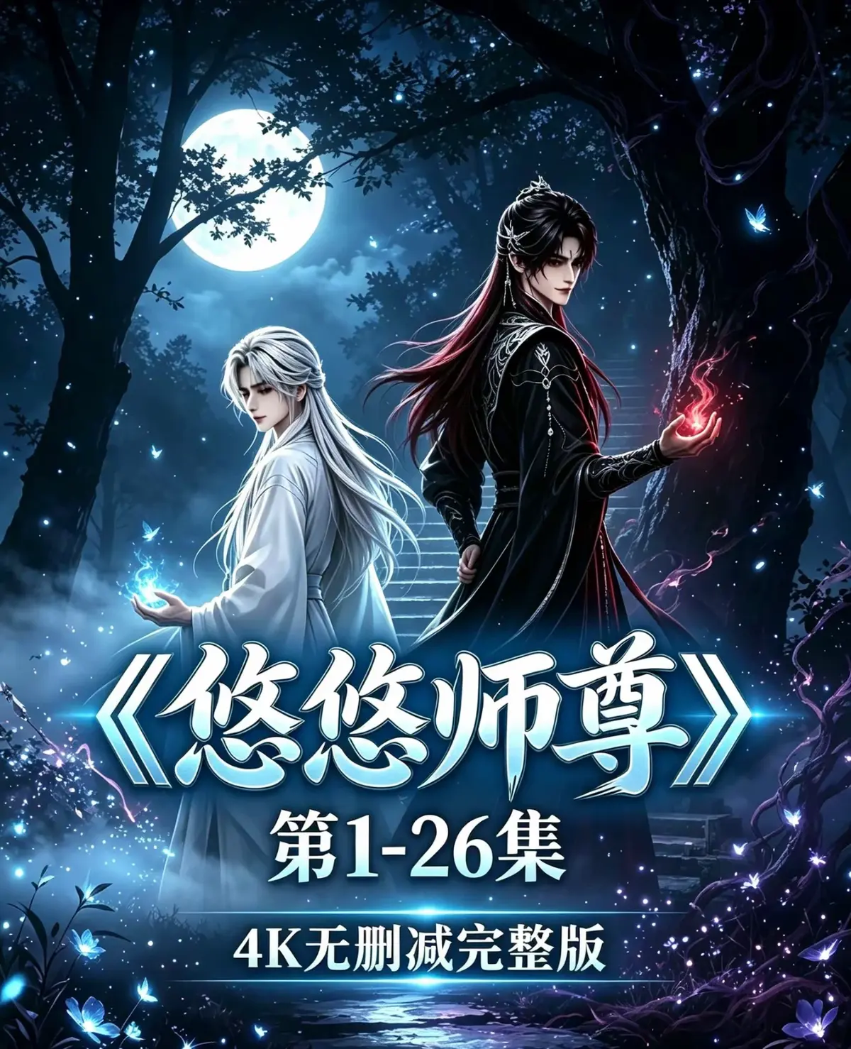 《悠悠师尊》双男主AI短剧全集26集免费在线观看-穿书师尊×黑化魔尊双向救赎-悠悠师尊疯批逆徒缠上清冷师尊太好嗑